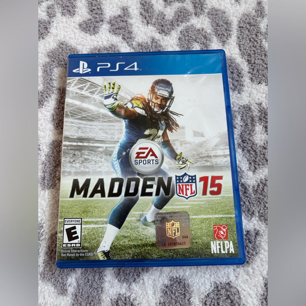 opened madden nfl 15 for ps4